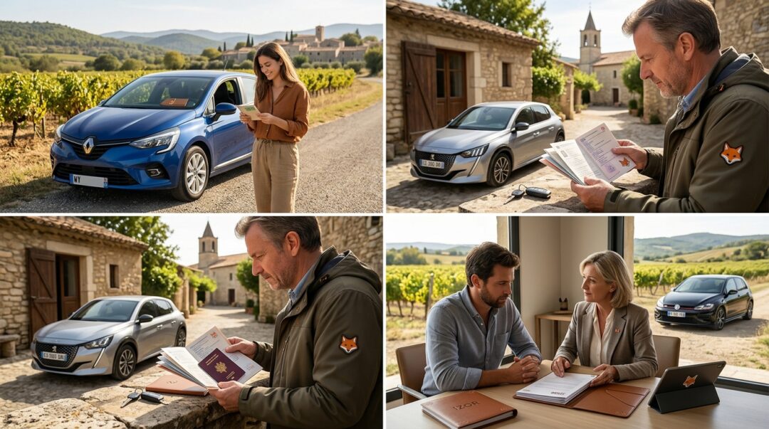 Assurance auto provisoire Entre-Vignes avec Izor, courtier assurance auto dans l’Hérault