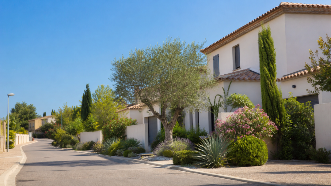 Maison méditerranéenne à Pignan pour illustrer une assurance habitation avec Izor