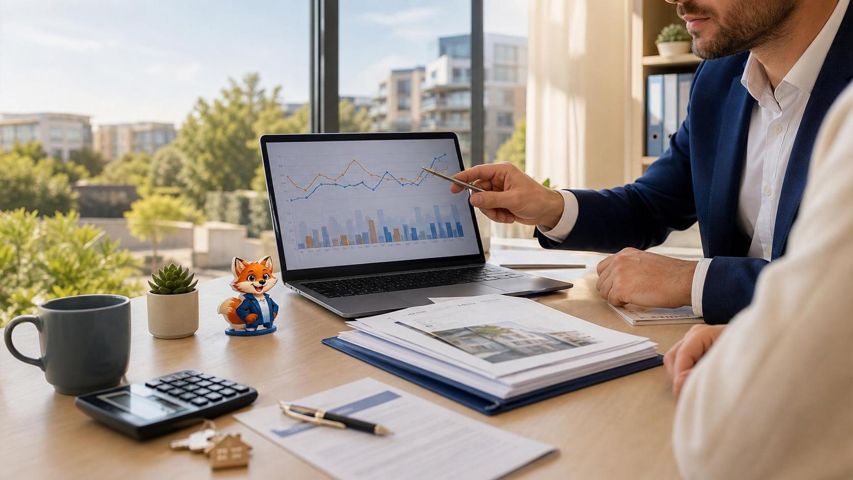 IZO, agent virtuel d’Izor, analyse les taux de crédit immobilier à Montpellier
