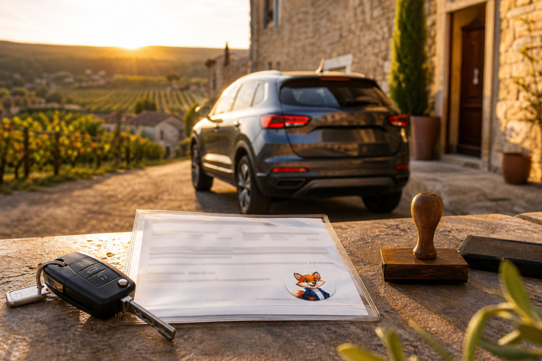 Assurance auto provisoire Gabian avec IZO, agent virtuel Izor, courtier assurance à Montpellier