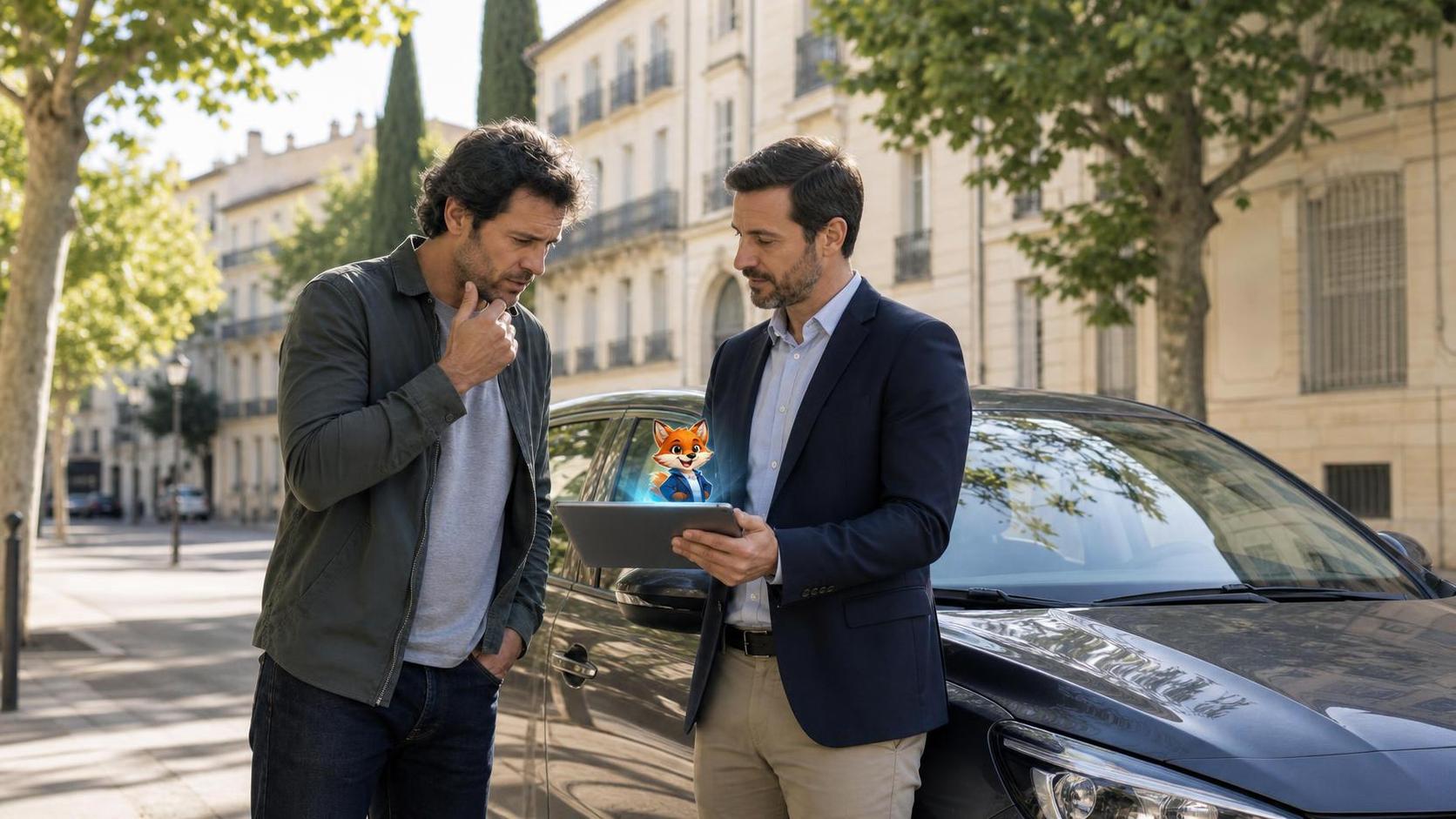 IZO, agent virtuel d’Izor, accompagne un conducteur malussé à Montpellier