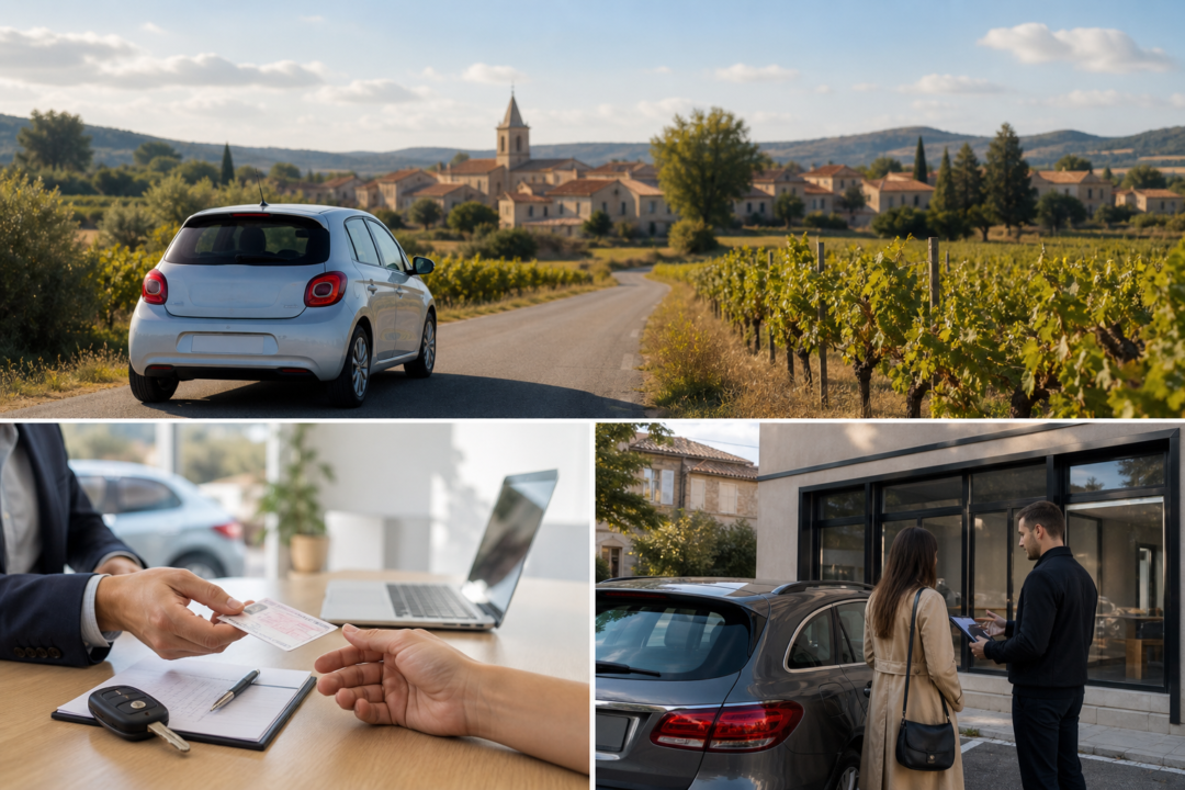 Assurance auto permis étranger Puissalicon — visuel local distinct