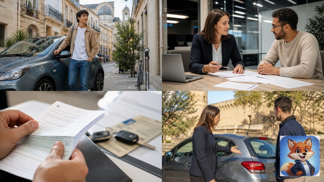 Assurance auto permis étranger Vendres | Izor — Hérault : humains visibles en France avec IZO officiel discret