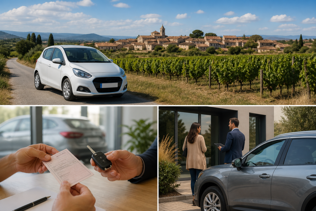 Assurance auto provisoire Puissalicon — visuel local distinct