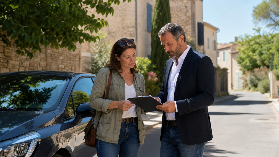 Assurance auto provisoire à Siran — Izor