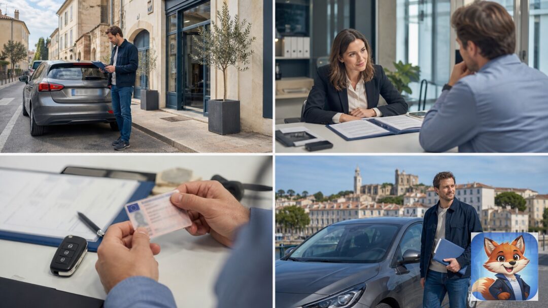 Assurance auto provisoire Valros | Izor — Hérault : humains visibles en France avec IZO officiel discret