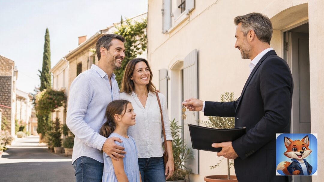 Assurance habitation Boujan-sur-Libron | Izor — Hérault : scène réaliste en France avec conseiller Izor et IZO discret