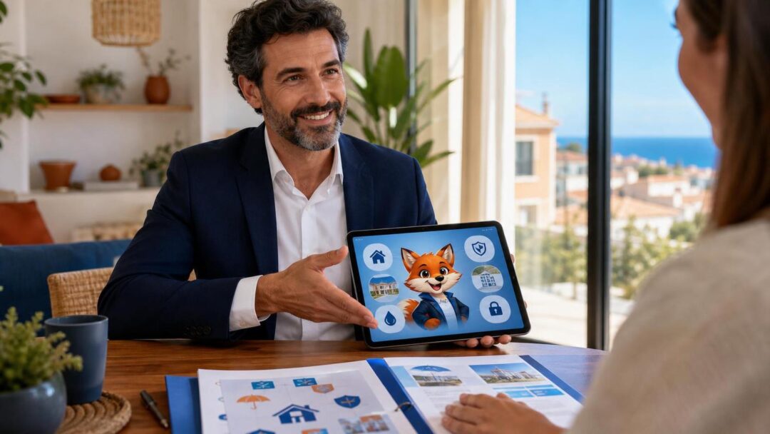 IZO, agent virtuel d’Izor, accompagne la comparaison Assurance habitation Frontignan dans l’Hérault