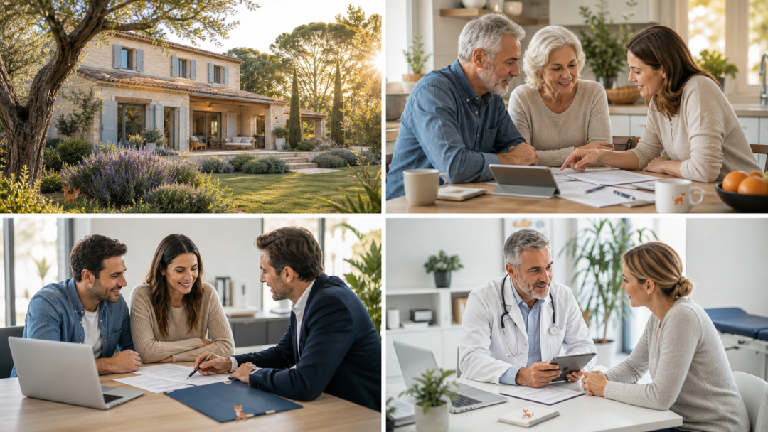 Maison et jardin à Montady pour illustrer une assurance habitation locale avec Izor
