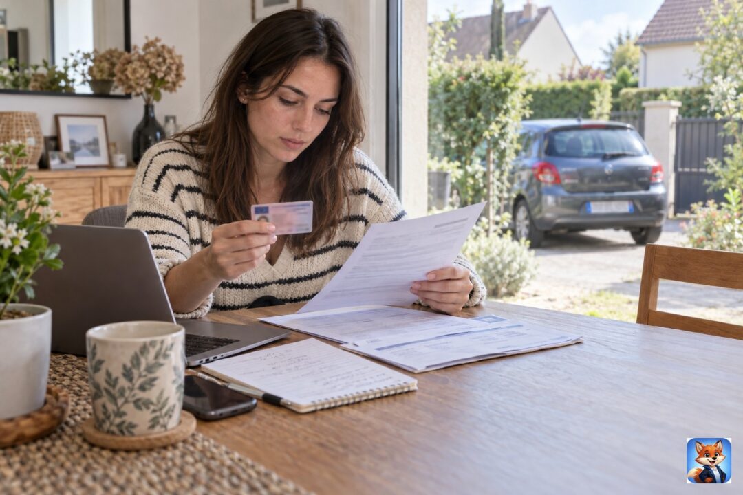 Assurance auto permis étranger à Argenteuil : personnes et véhicule dans une scène française, IZO officiel discret.