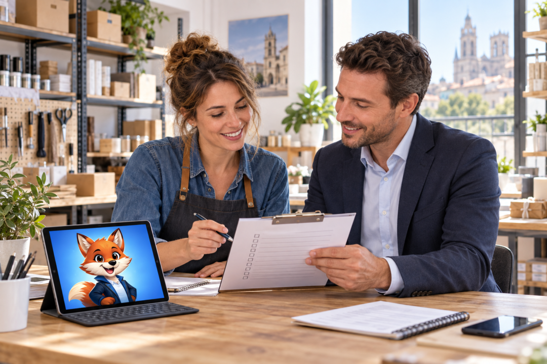 Assurance multirisque professionnelle à Montpellier : échange avec un conseiller, IZO visible sur tablette