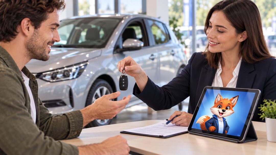 Assurance auto provisoire Gigean : conseil en assurance automobile avec IZO affiché sur une tablette
