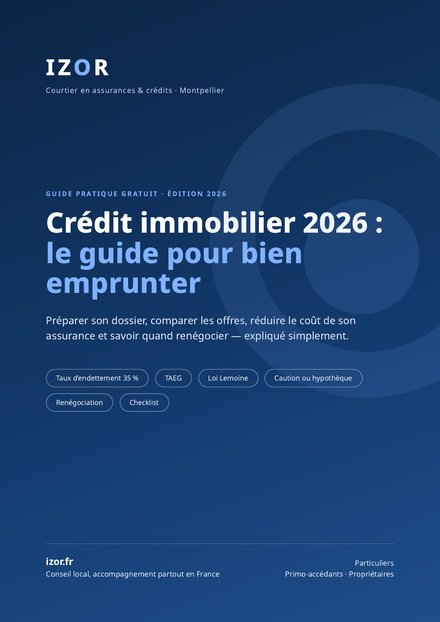 Guide gratuit du crédit immobilier IZOR